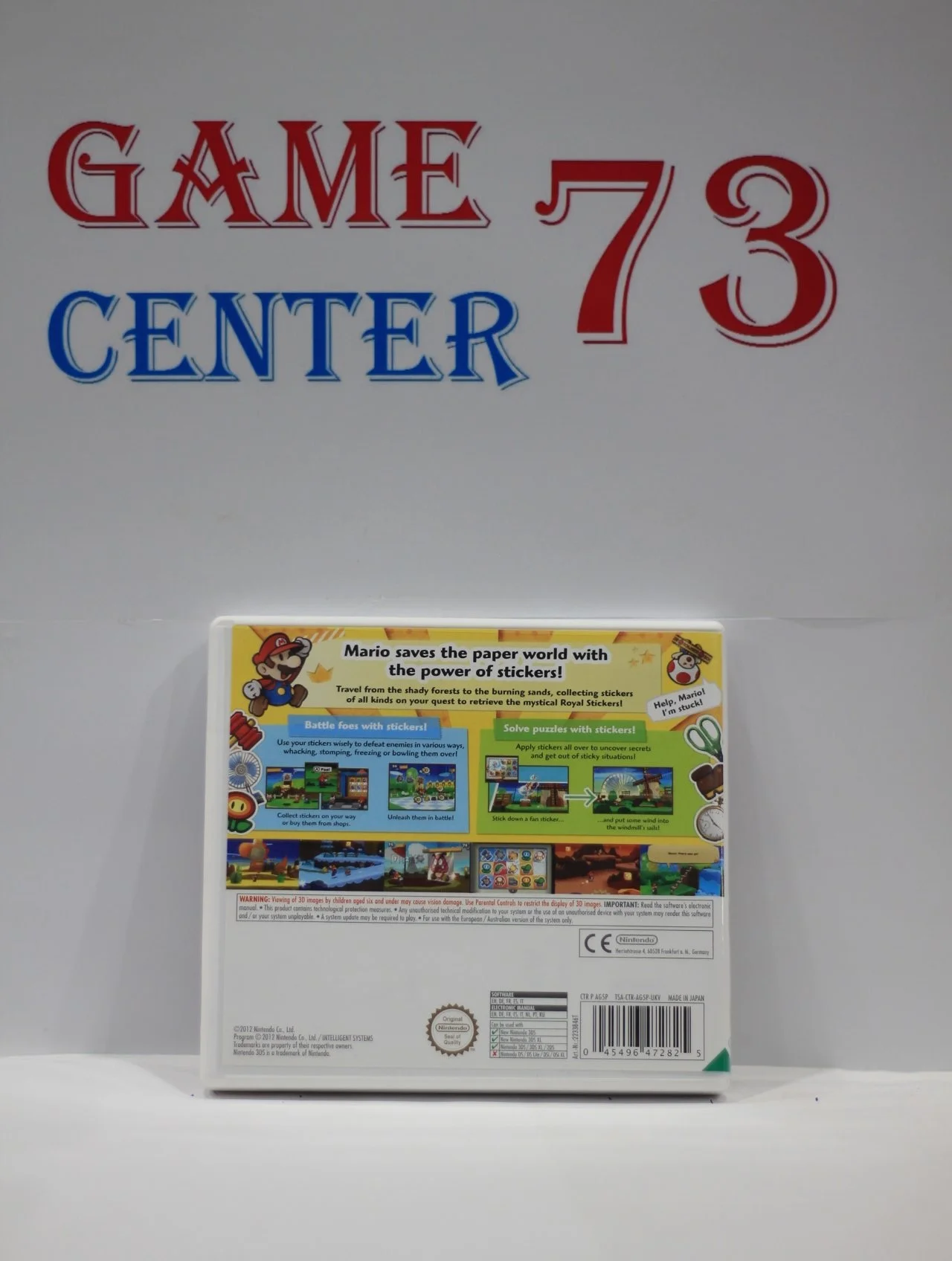 Paper Mario для Nintendo 3DS Б/У - миниатюра 3
