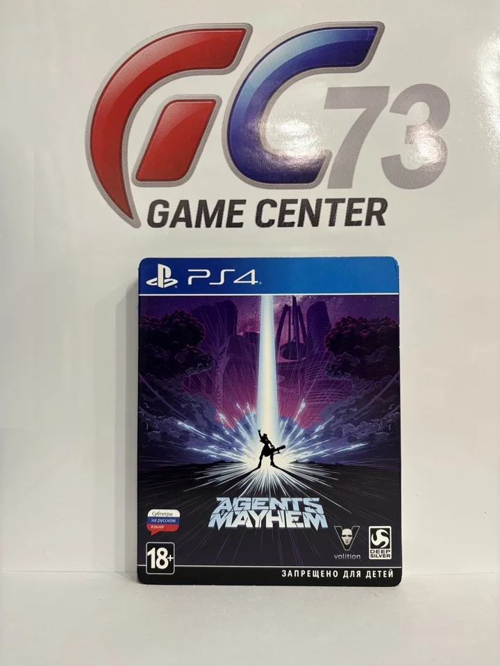 Agents of Mayhem Steelbook для Sony Ps4 Б/У - изображение 1