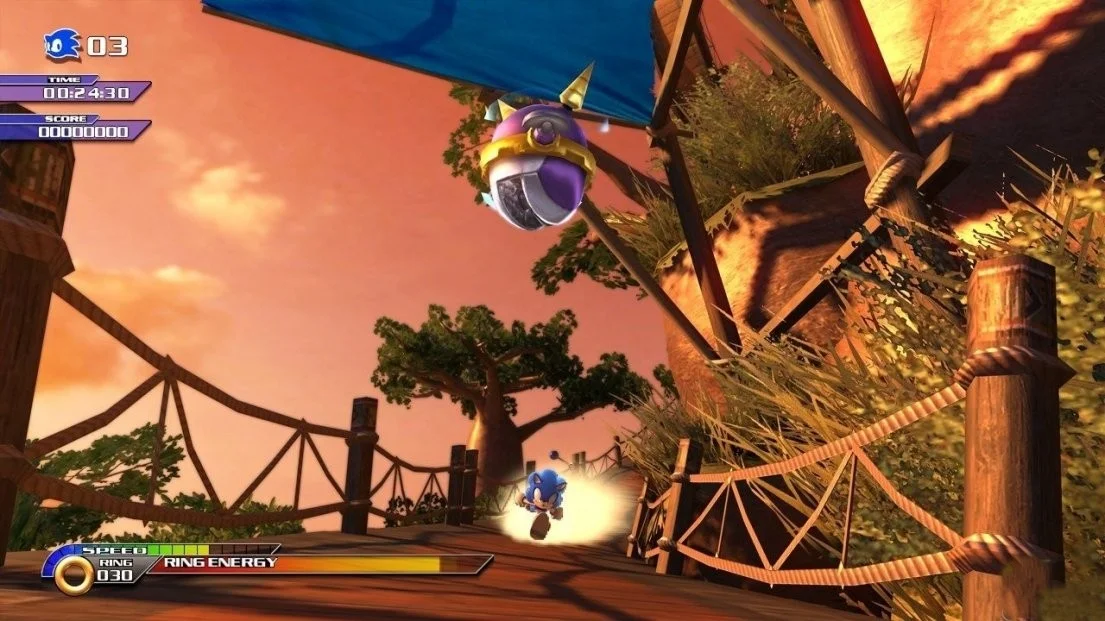 Sonic Unleashed для Sony Ps3 Б/У - миниатюра 4