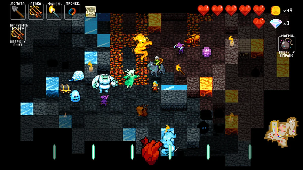 Crypt of the NecroDancer для Sony Ps4 - миниатюра 3