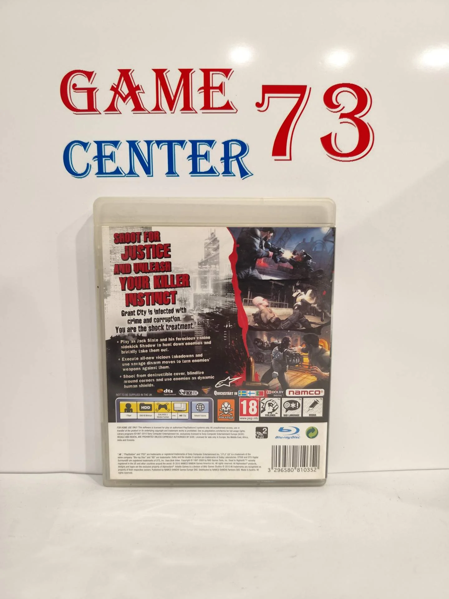 Dead to Right's Retribution для Sony Ps3 Б/У - миниатюра 3