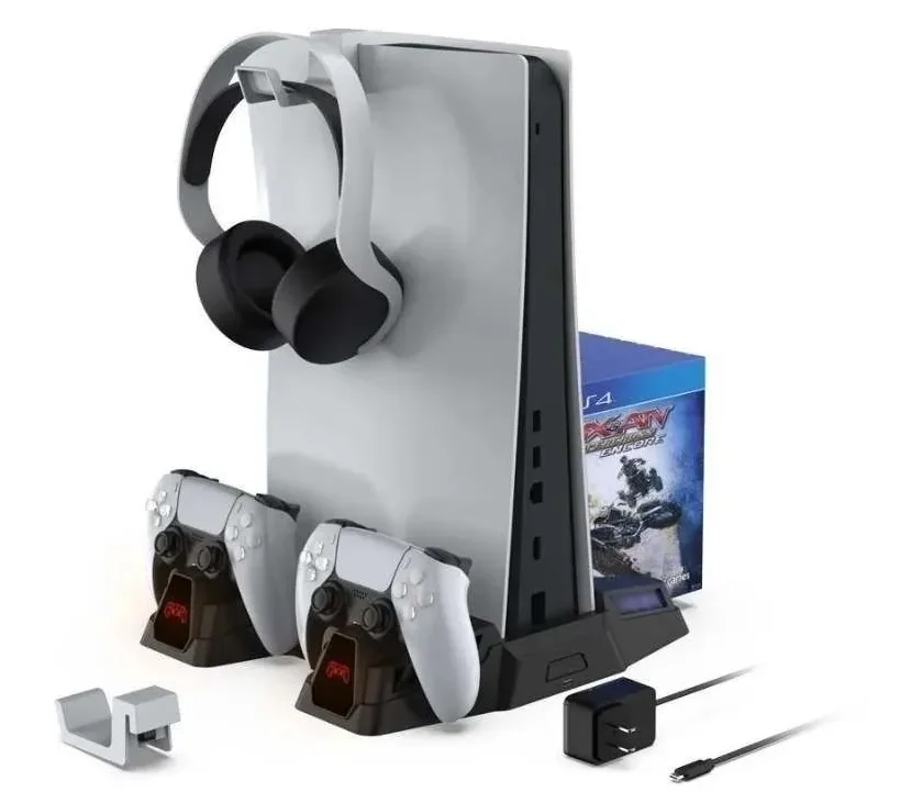 Мульти-стенд Dobe для Sony Ps5 TP5-1525B черный - миниатюра 2