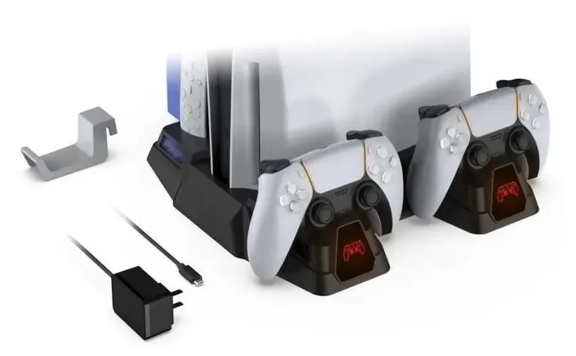 Мульти-стенд Dobe для Sony Ps5 TP5-1525B черный - миниатюра 6