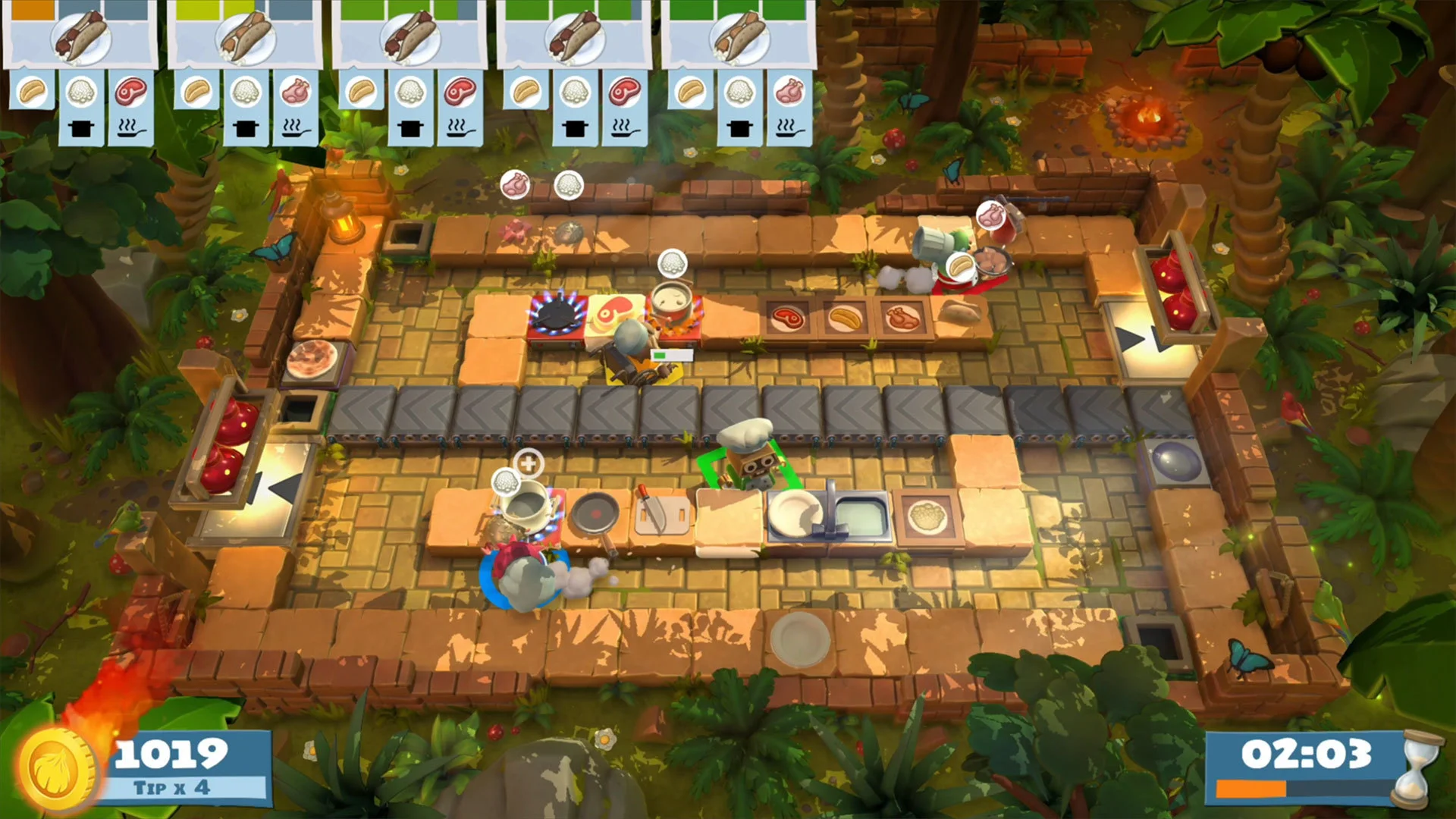 Overcooked & Overcooked! 2 Double Pack для Sony Ps4 - миниатюра 3