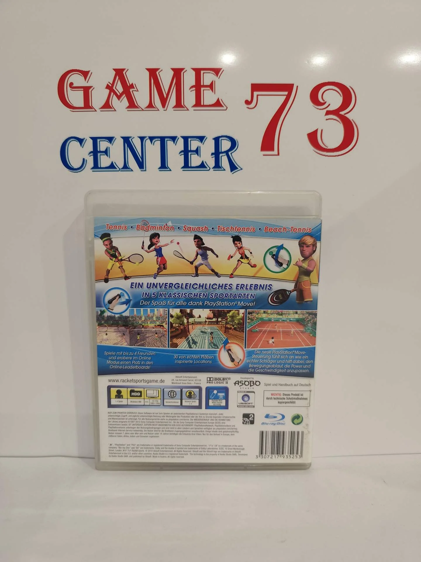 Racket Sports для Sony Ps3 Б/У - миниатюра 3