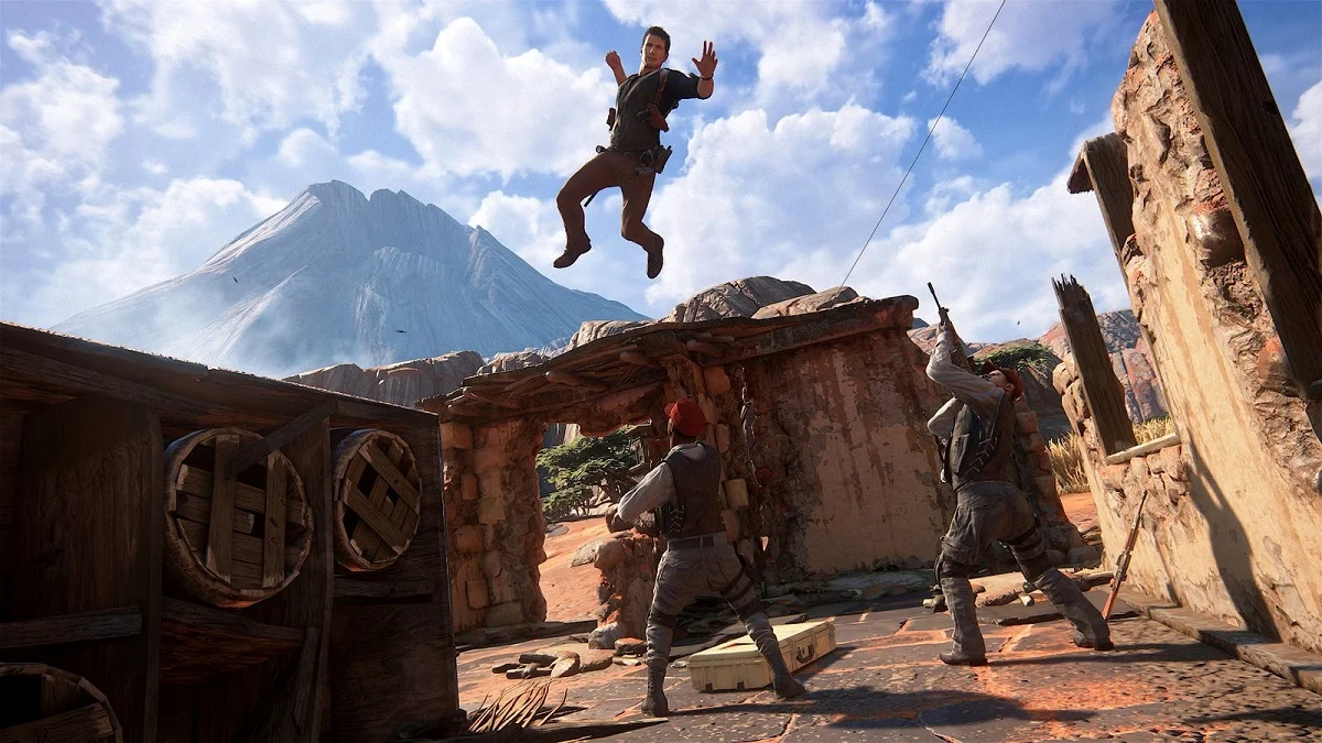 Uncharted 4 для Sony Ps4 Б/У - миниатюра 4