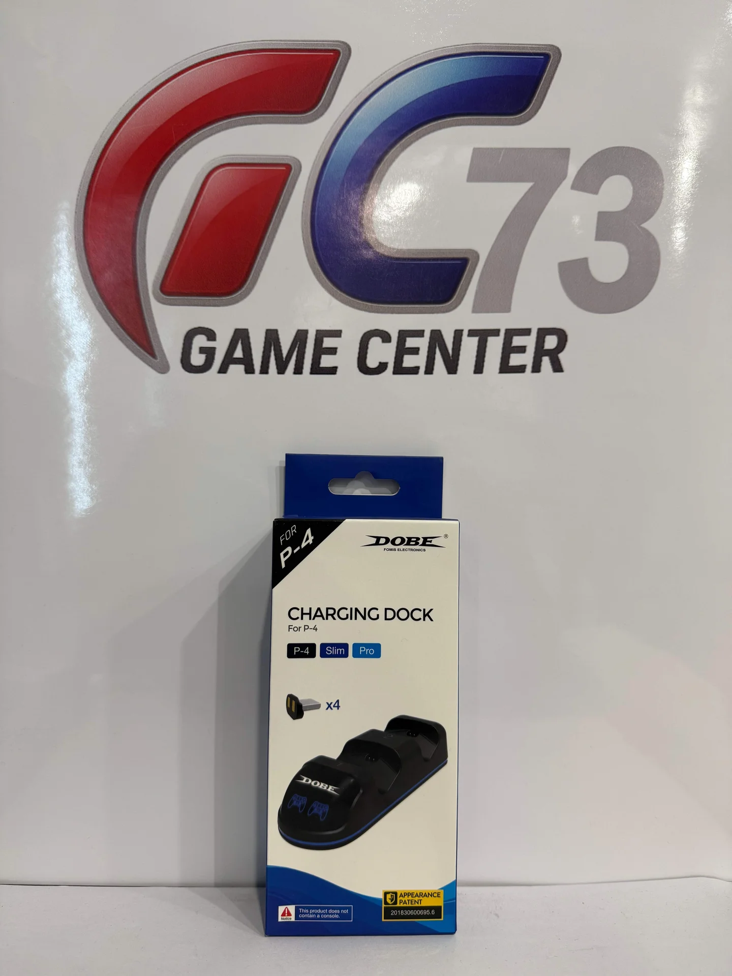 Зарядная станция Dobe для 2х Dualshock 4 TP4-18125 - изображение 1