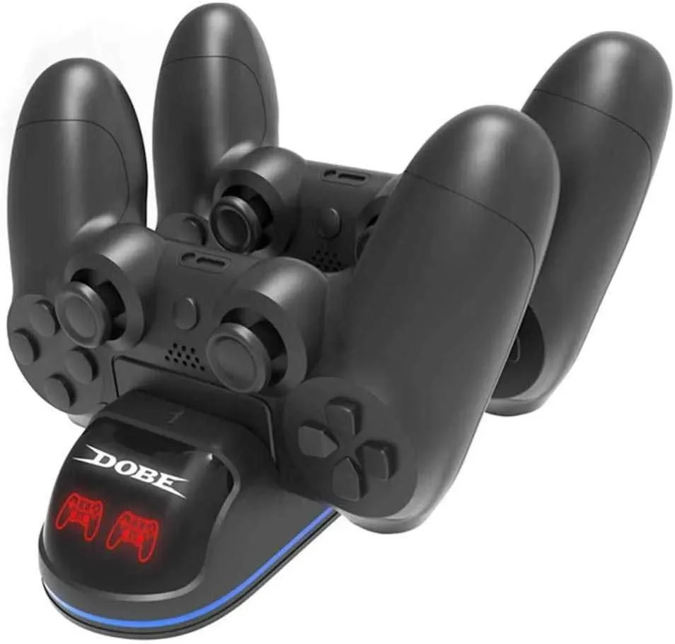 Зарядная станция Dobe для 2х Dualshock 4 TP4-18125 - миниатюра 3