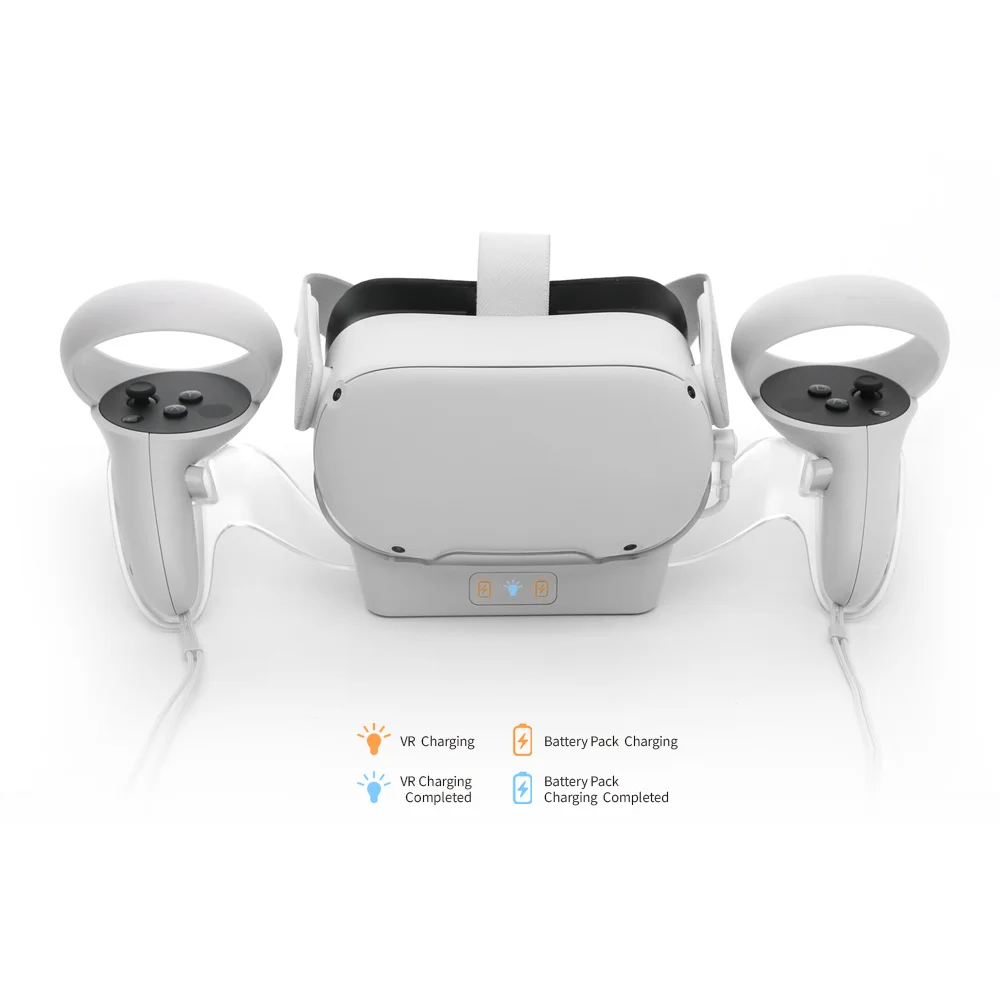 Зарядная станция Dobe для Oculus Quest 2 TY-2806 - миниатюра 2