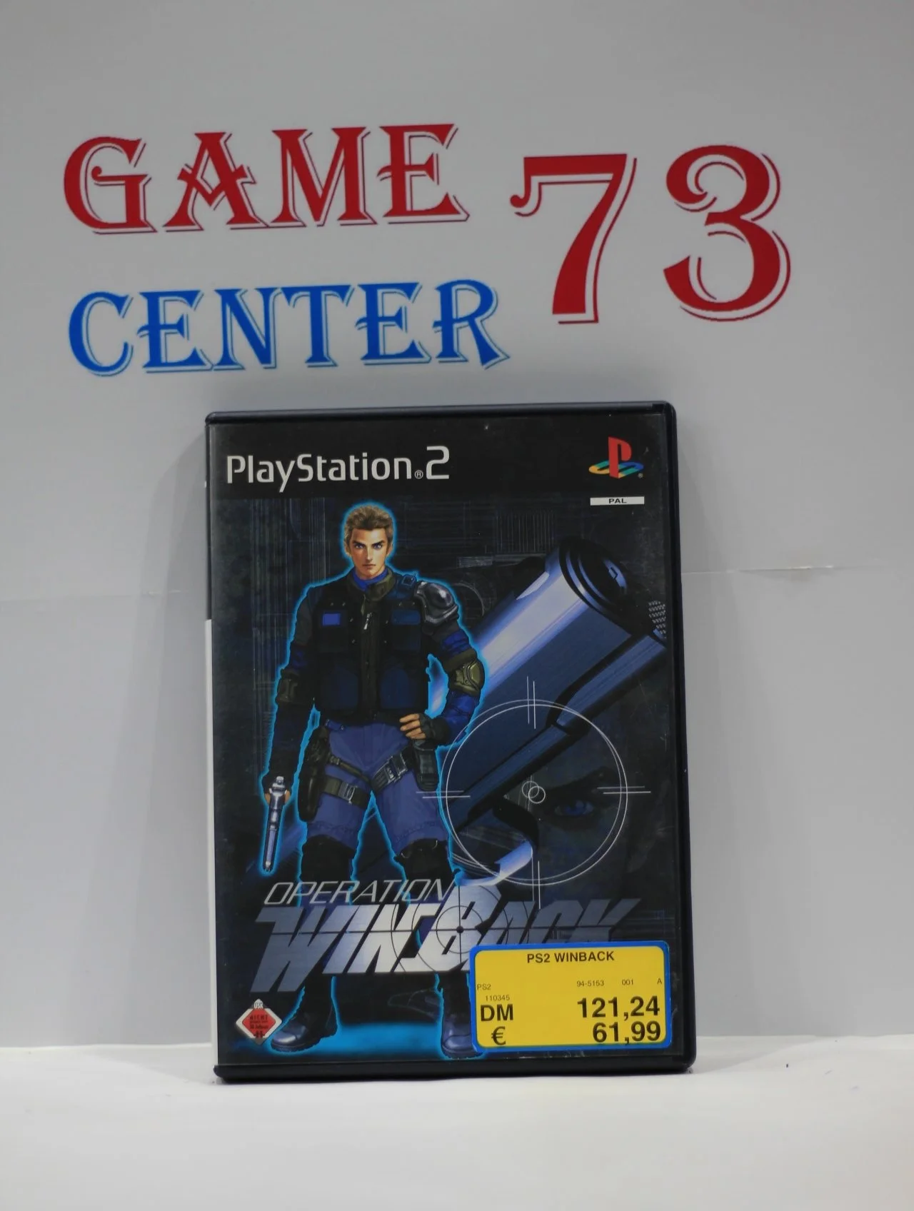 Operation Winback для Sony Ps2 Б/У - изображение 1