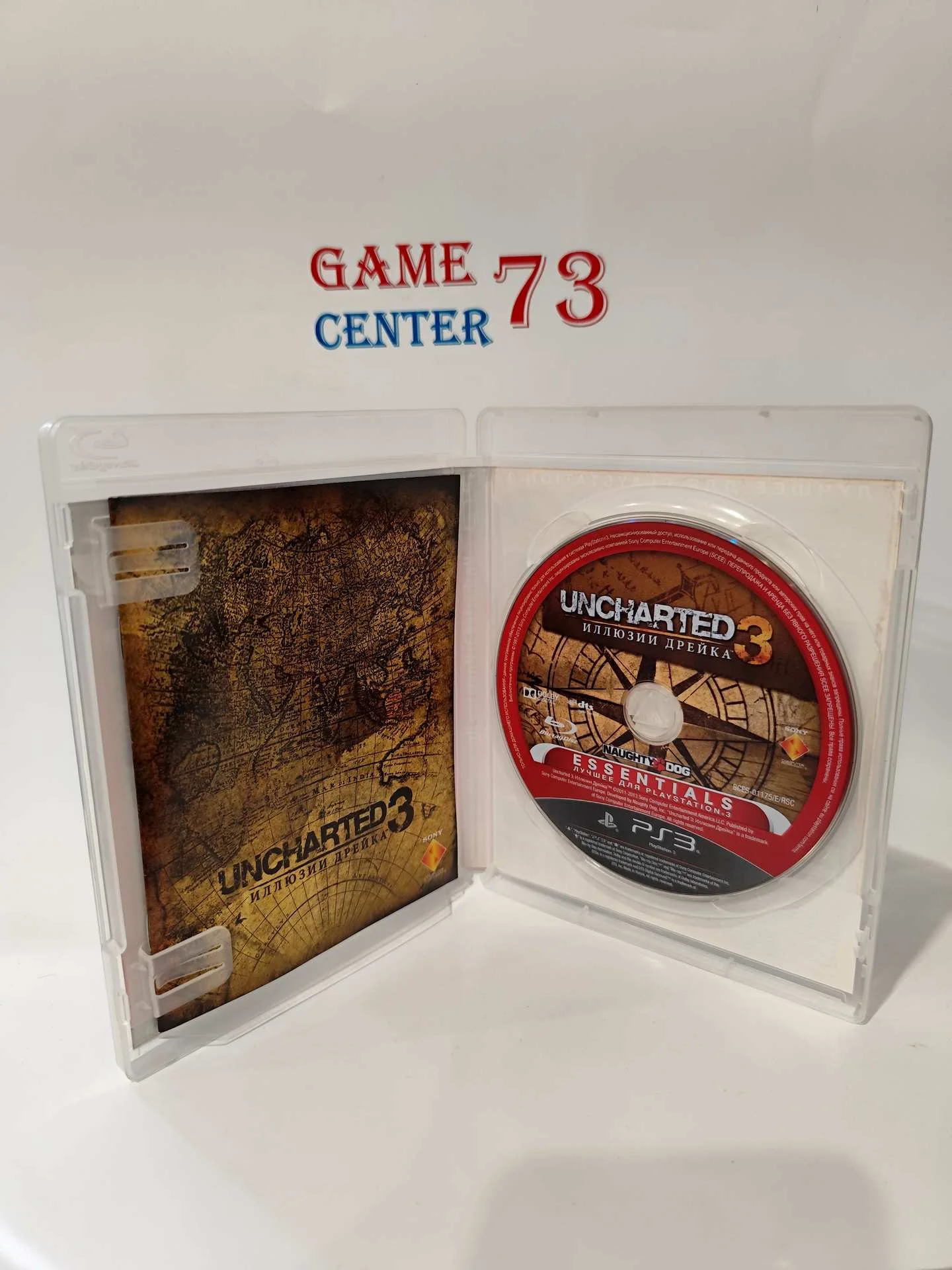 Uncharted 3 Essentials для Sony Ps3 Б/У - миниатюра 2