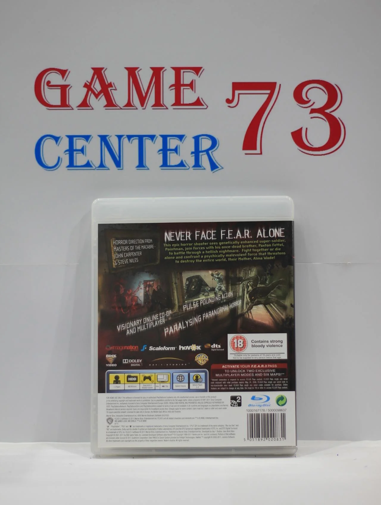 Fear 3 для Sony Ps3 Б/У - миниатюра 3