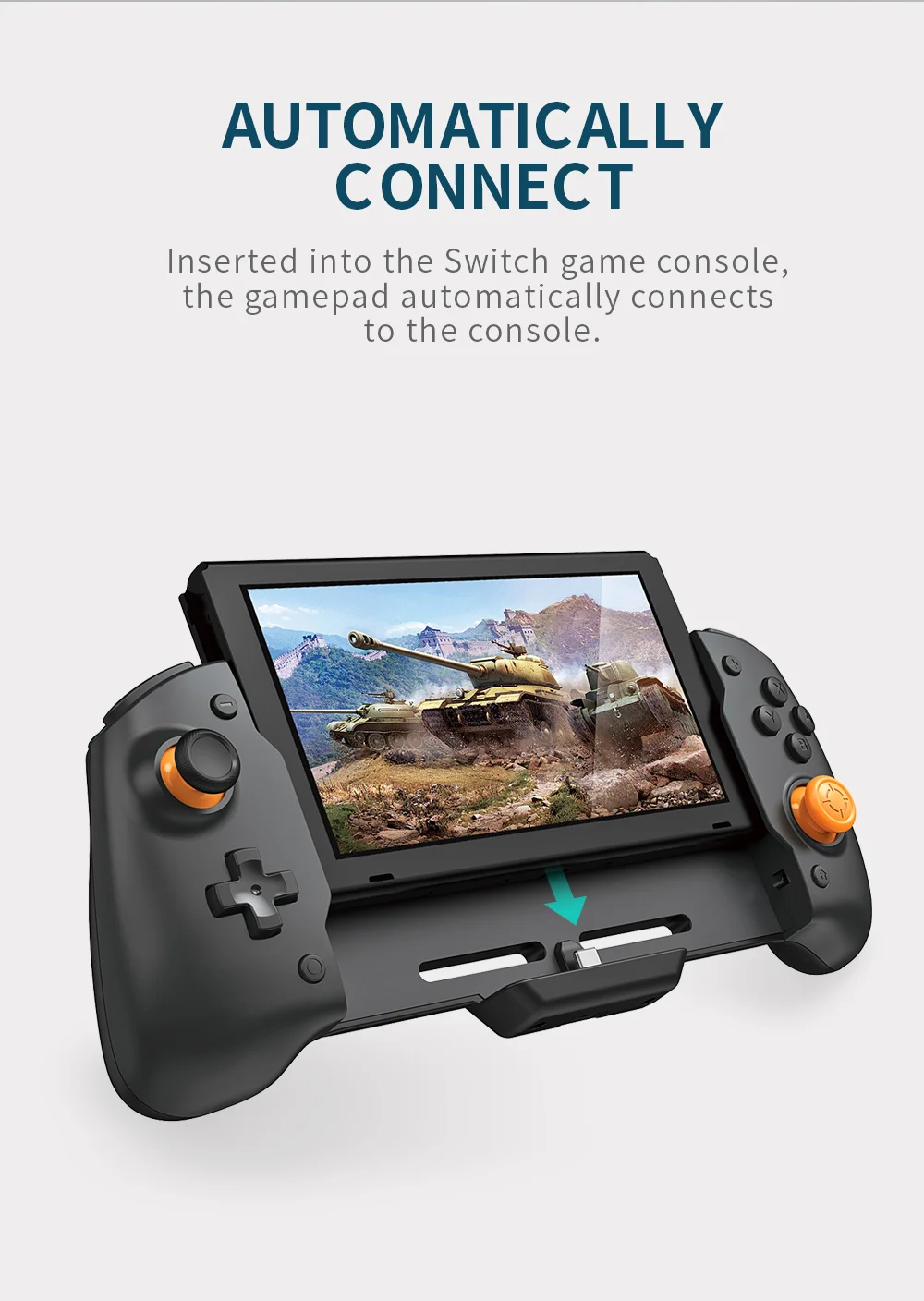 Геймпад Dobe для Nintendo Switch + кейс TNS-19252C - миниатюра 3