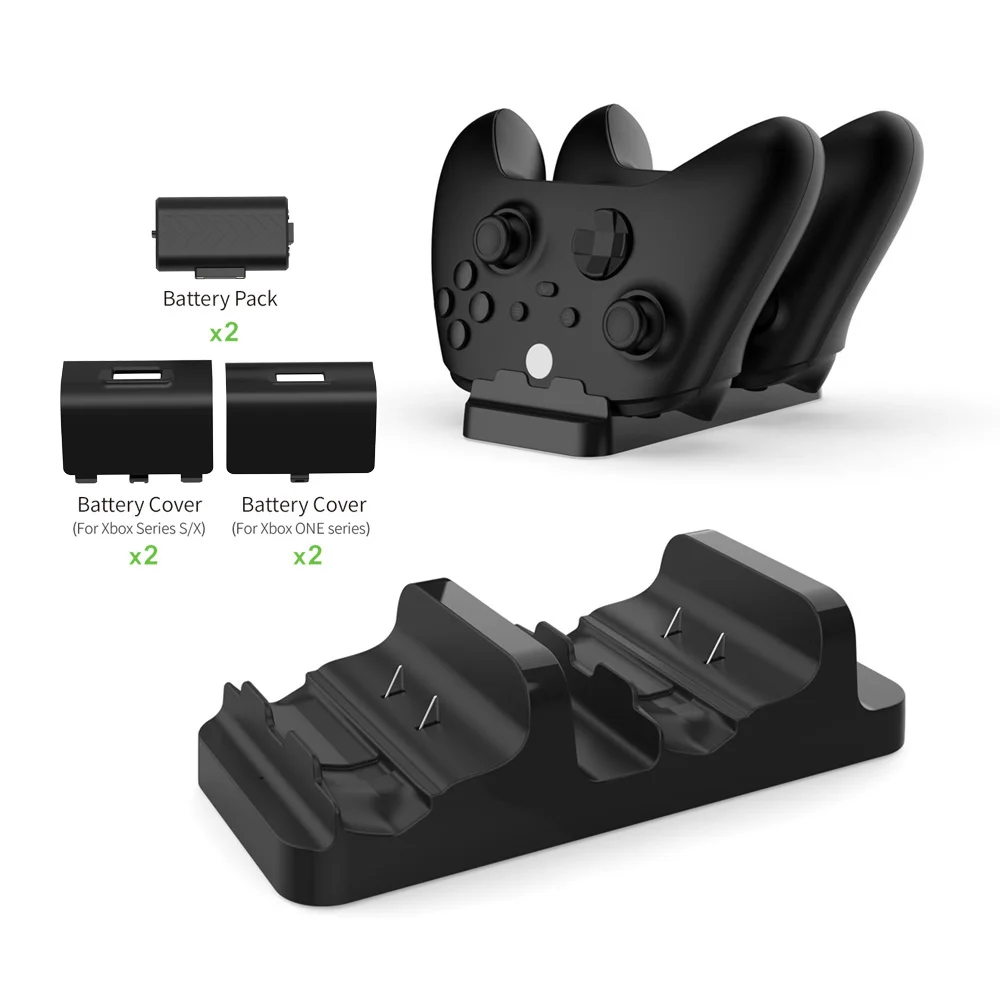 Зарядная станция для 2-x геймпадов DOBE TYX-532 - миниатюра 3