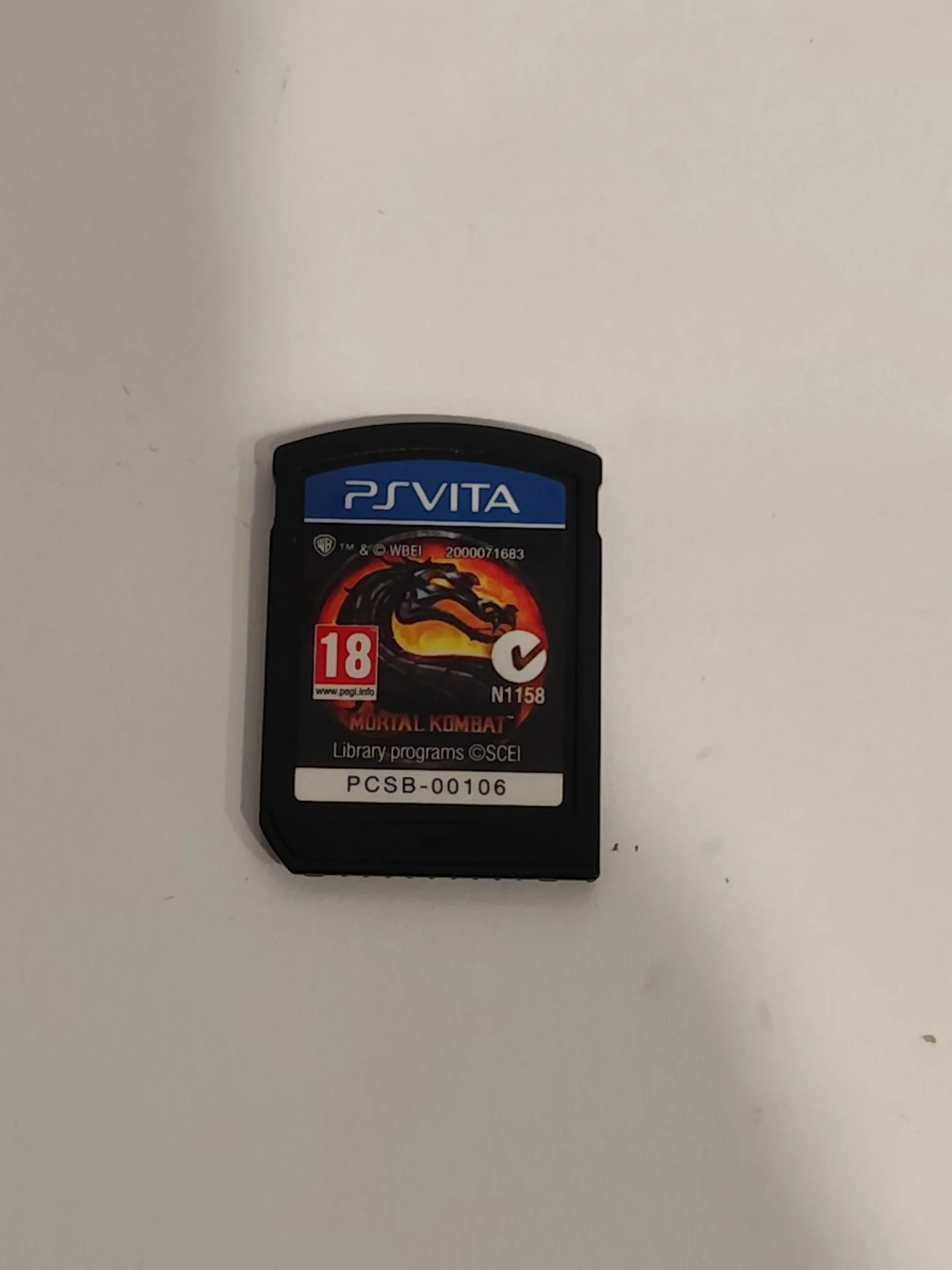 Mortal Kombat (без бокса) для Sony Ps-Vita Б/У - изображение 1