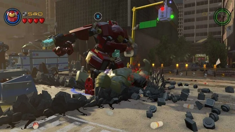 LEGO Marvel Avengers (Мстители) для Sony Ps4 Б/У - миниатюра 3