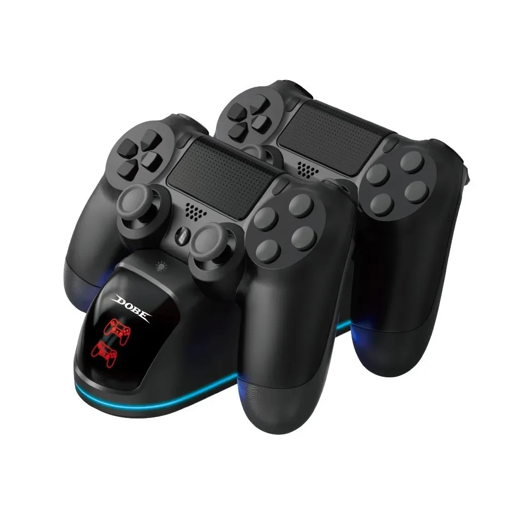 Док-станция Dobe для 2х Dualshock4 с RGB TP4-1781S - миниатюра 2