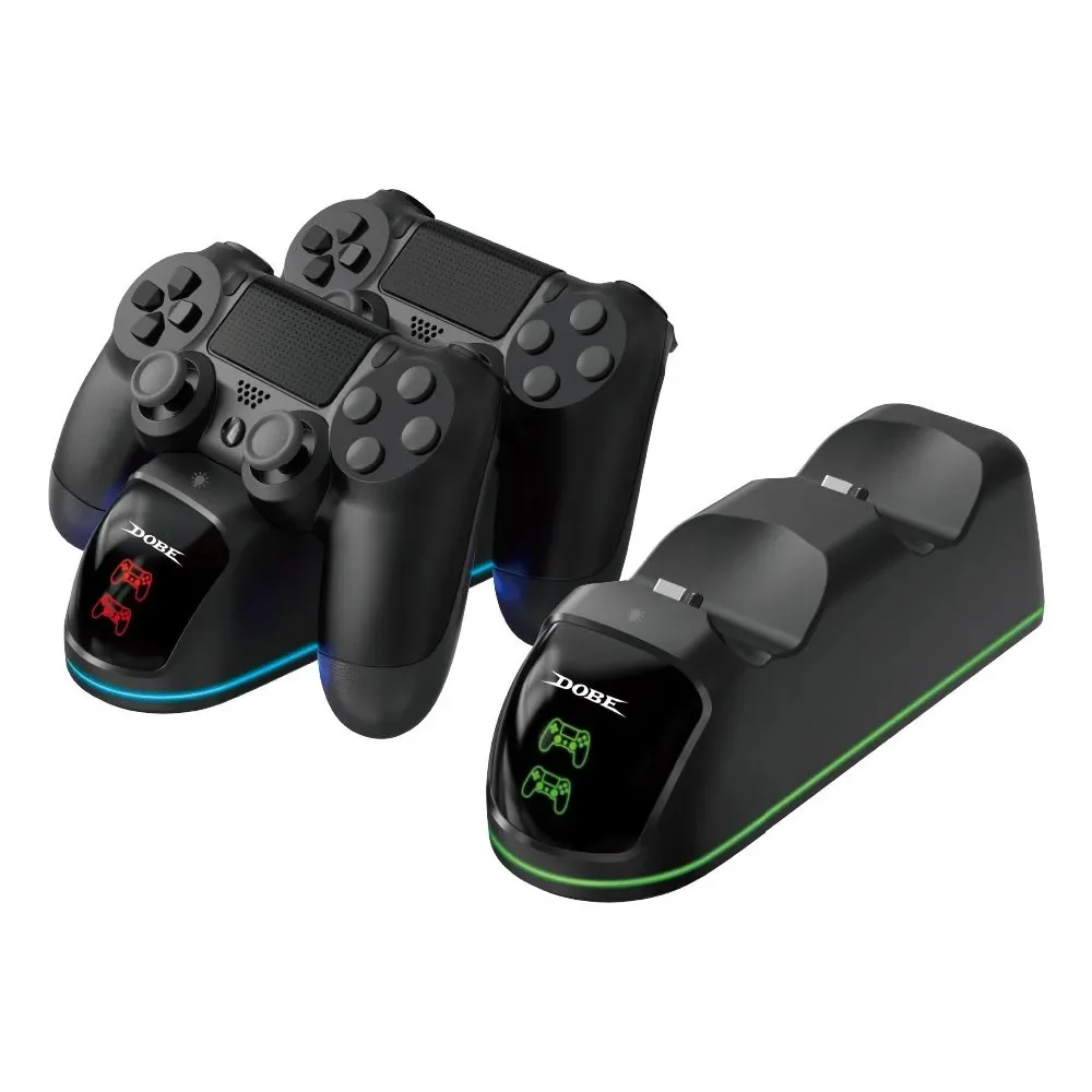 Док-станция Dobe для 2х Dualshock4 с RGB TP4-1781S - миниатюра 5
