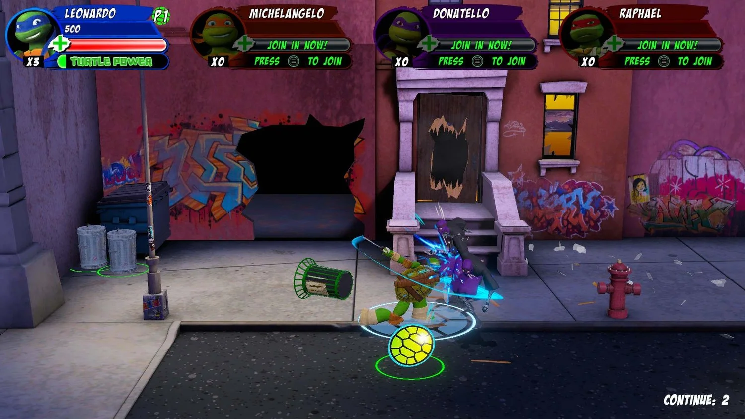 TMNT Wrath of the Mutants для Sony Ps4 - миниатюра 3