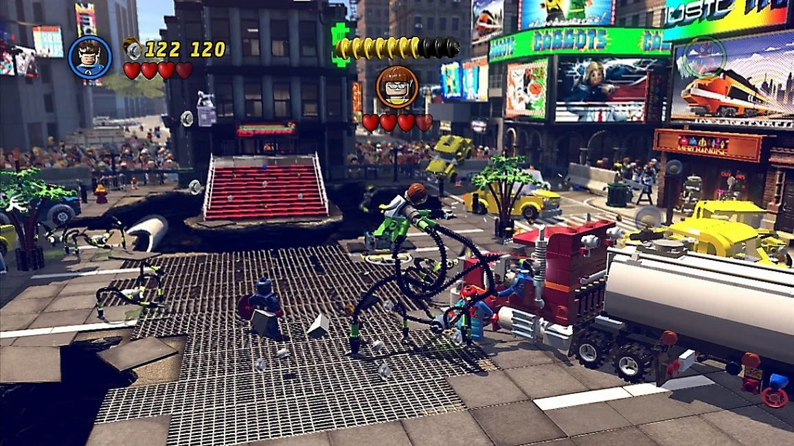LEGO Marvel Super Heroes (Супергерои) (без бокса) для Sony Ps-Vita Б/У - миниатюра 4