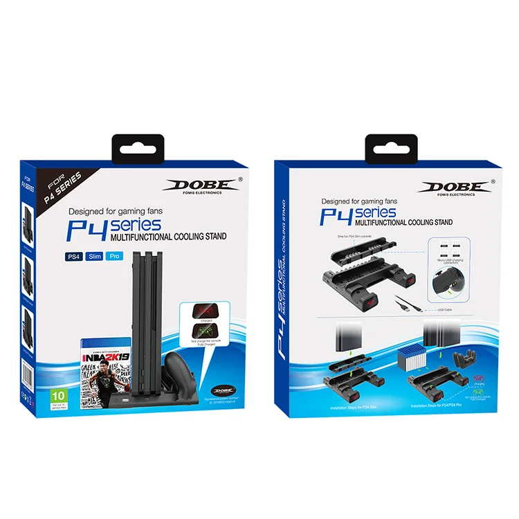 Мульти-стенд Dobe для Sony Ps4/Slim/PRO, TP4-19076 - миниатюра 9