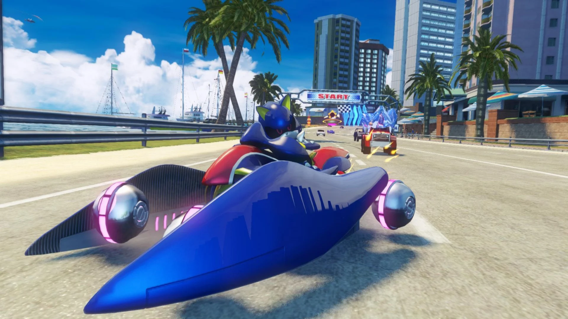 Sonic all Stars Racing Transformed для Sony Ps-Vita Б/У - миниатюра 4