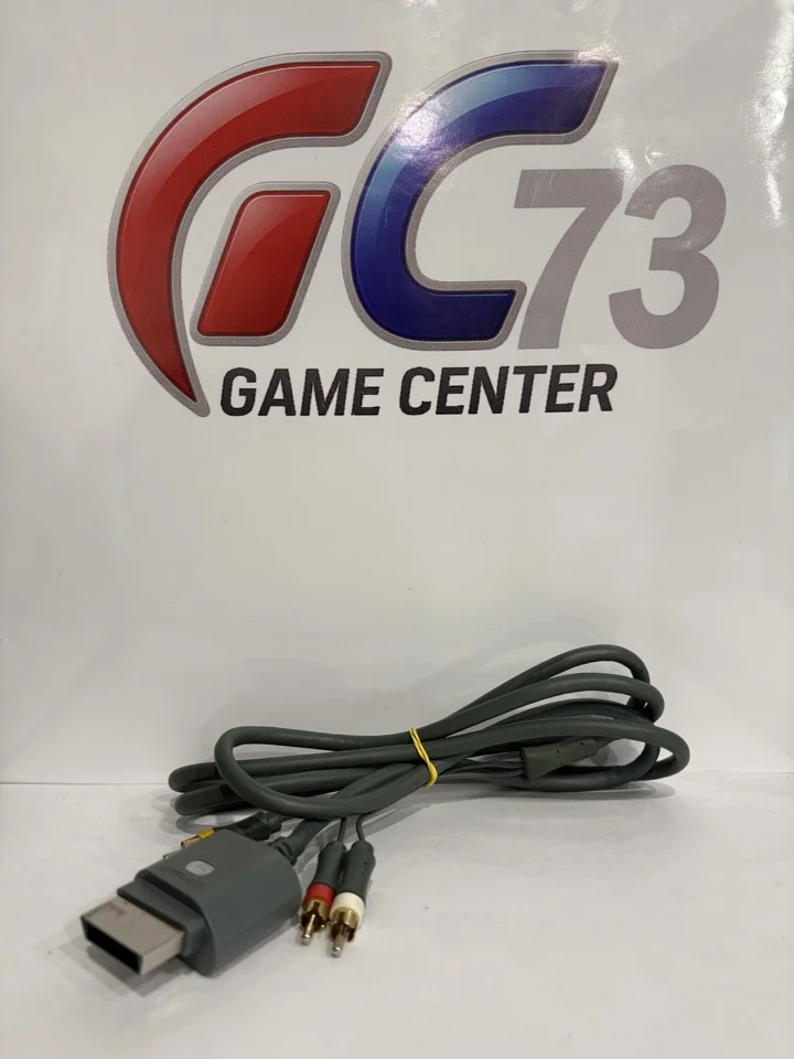Кабель AV/RCA для X Box 360 Fat Б/У - изображение 1