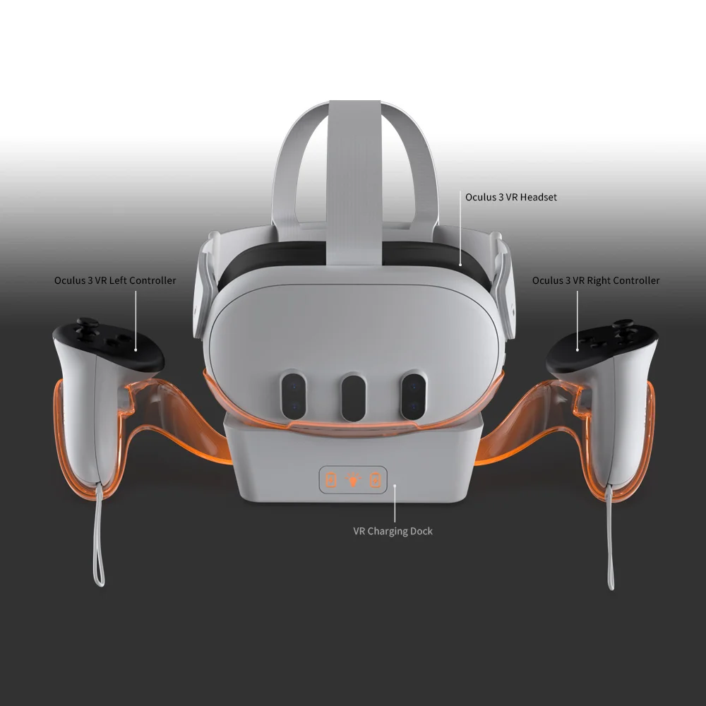 Зарядная станция Dobe для Oculus Quest 3, TY-3835 - миниатюра 2