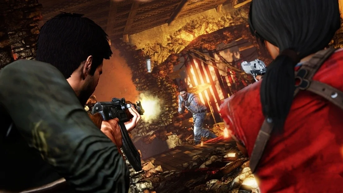 Uncharted 2 Platinum для Sony Ps3 Б/У - миниатюра 4