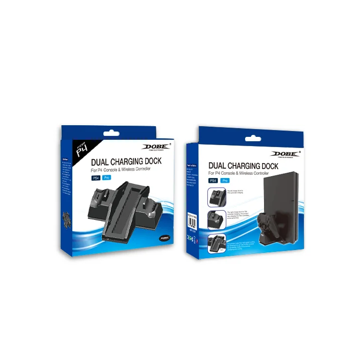 Стенд с зарядкой Dobe для Ps4/Ps4 PRO, TP4-805B - миниатюра 7
