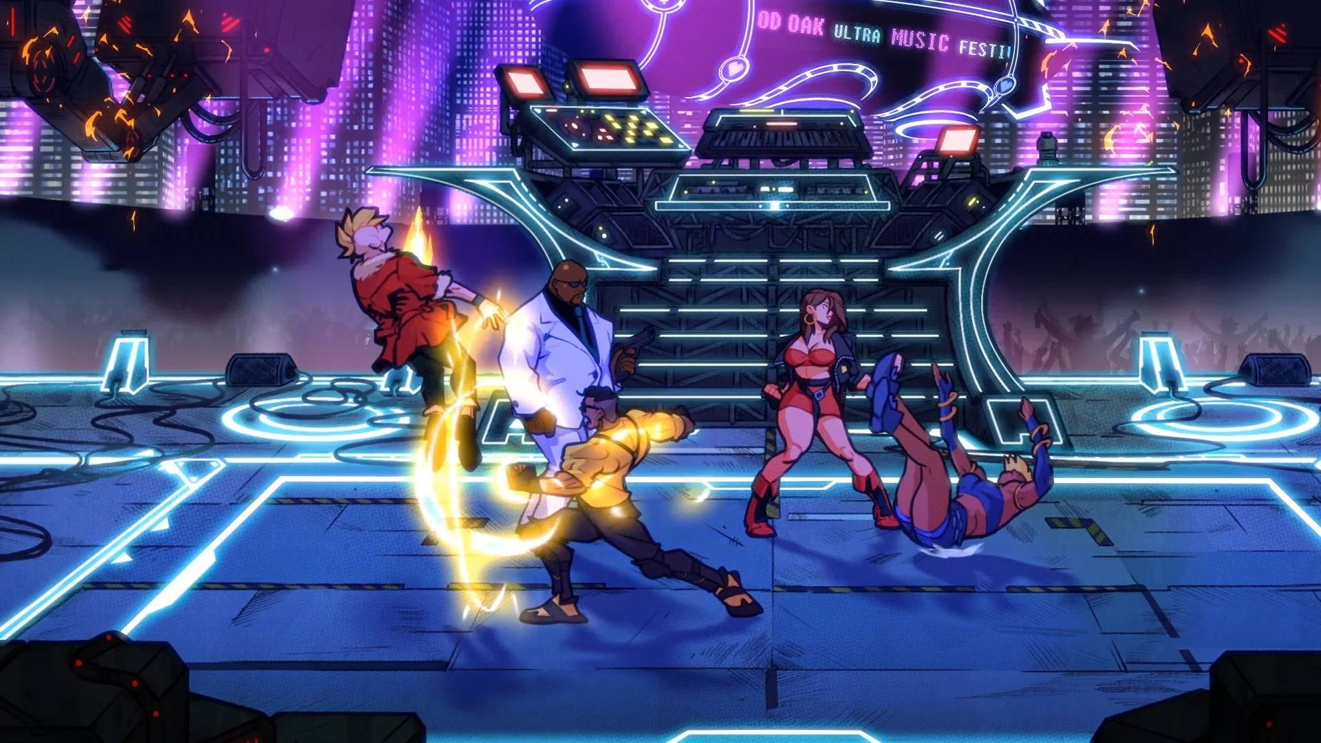 Streets of Rage 4 Anniversary для Sony Ps4 - миниатюра 3