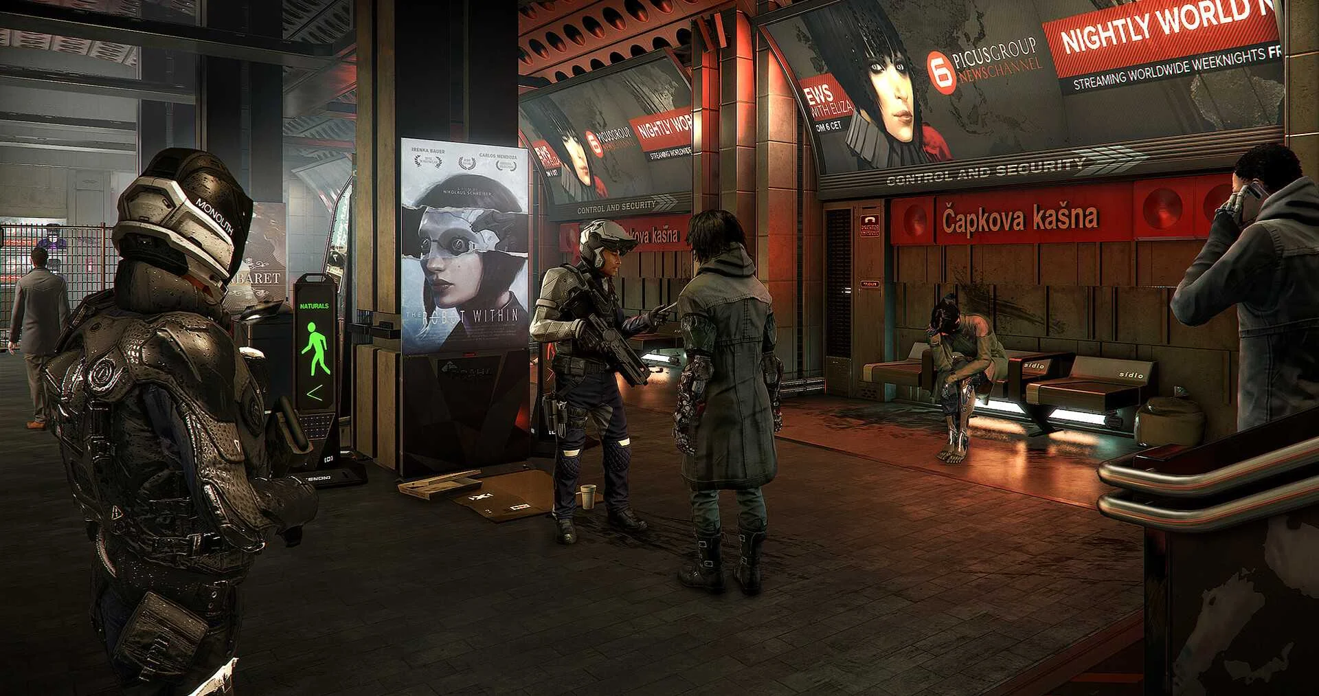 Deus Ex Mankind Divided для Sony Ps4 Б/У - миниатюра 2