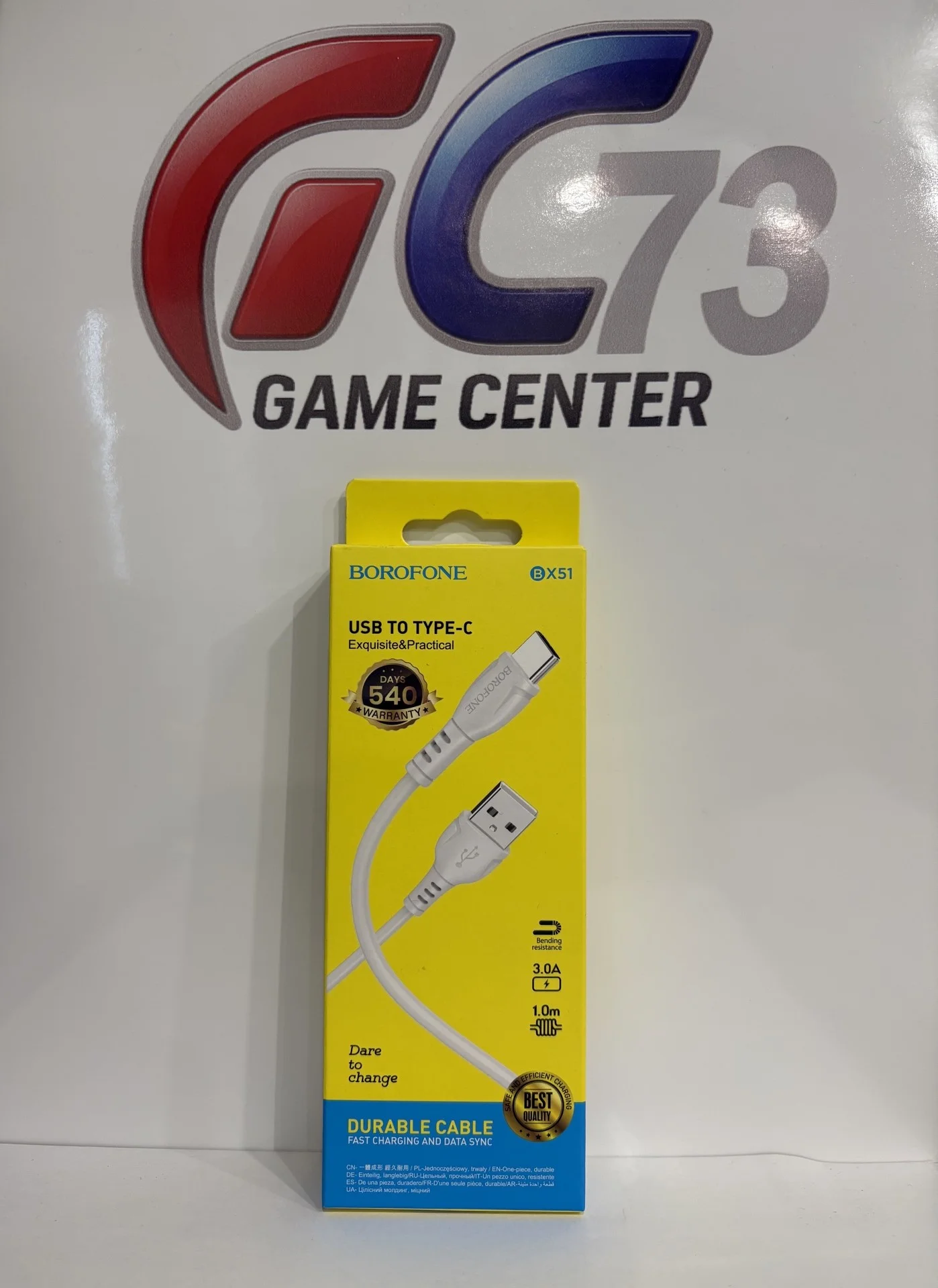 Кабель Borofone X51 USB/Type-C 1м - изображение 1