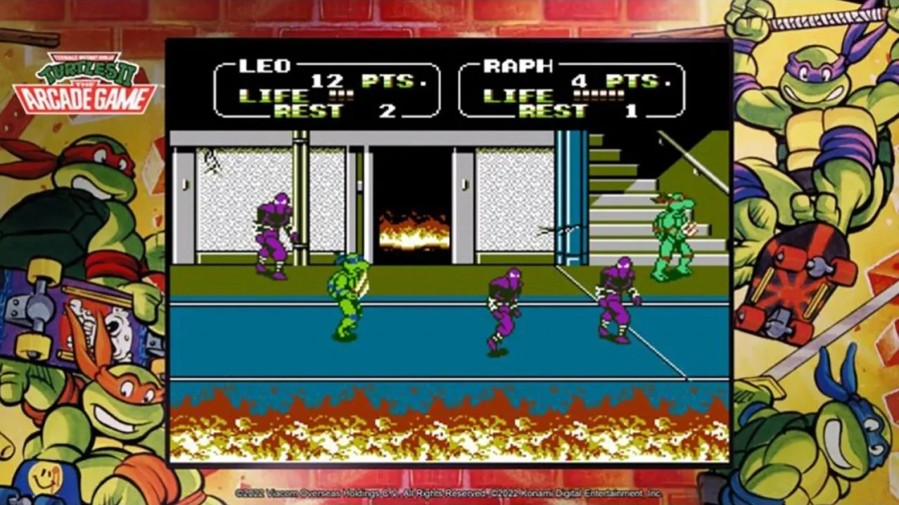 TMNT The Cowabunga Collection для Sony Ps4 - миниатюра 3