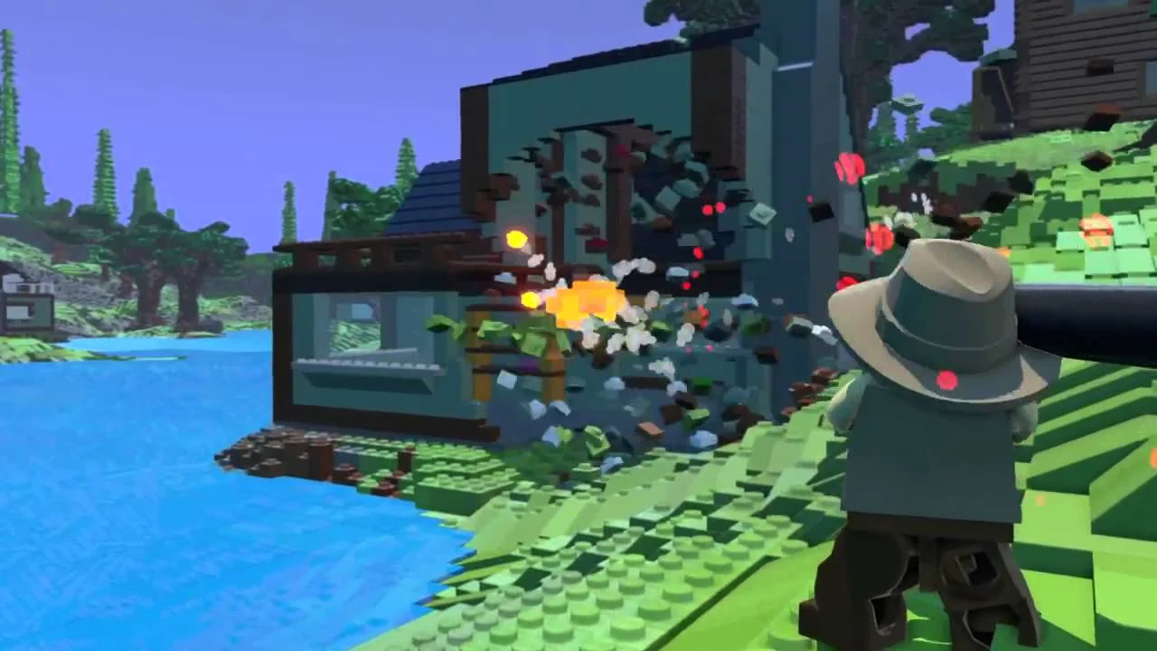 LEGO Worlds для Sony Ps4 Б/У - миниатюра 5