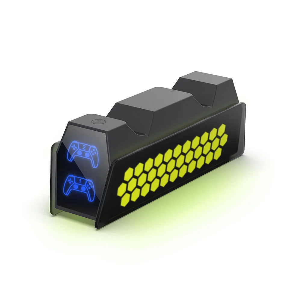 Зарядная RGB станция Dobe 2х DualSense 5, TP5-3571 - миниатюра 8