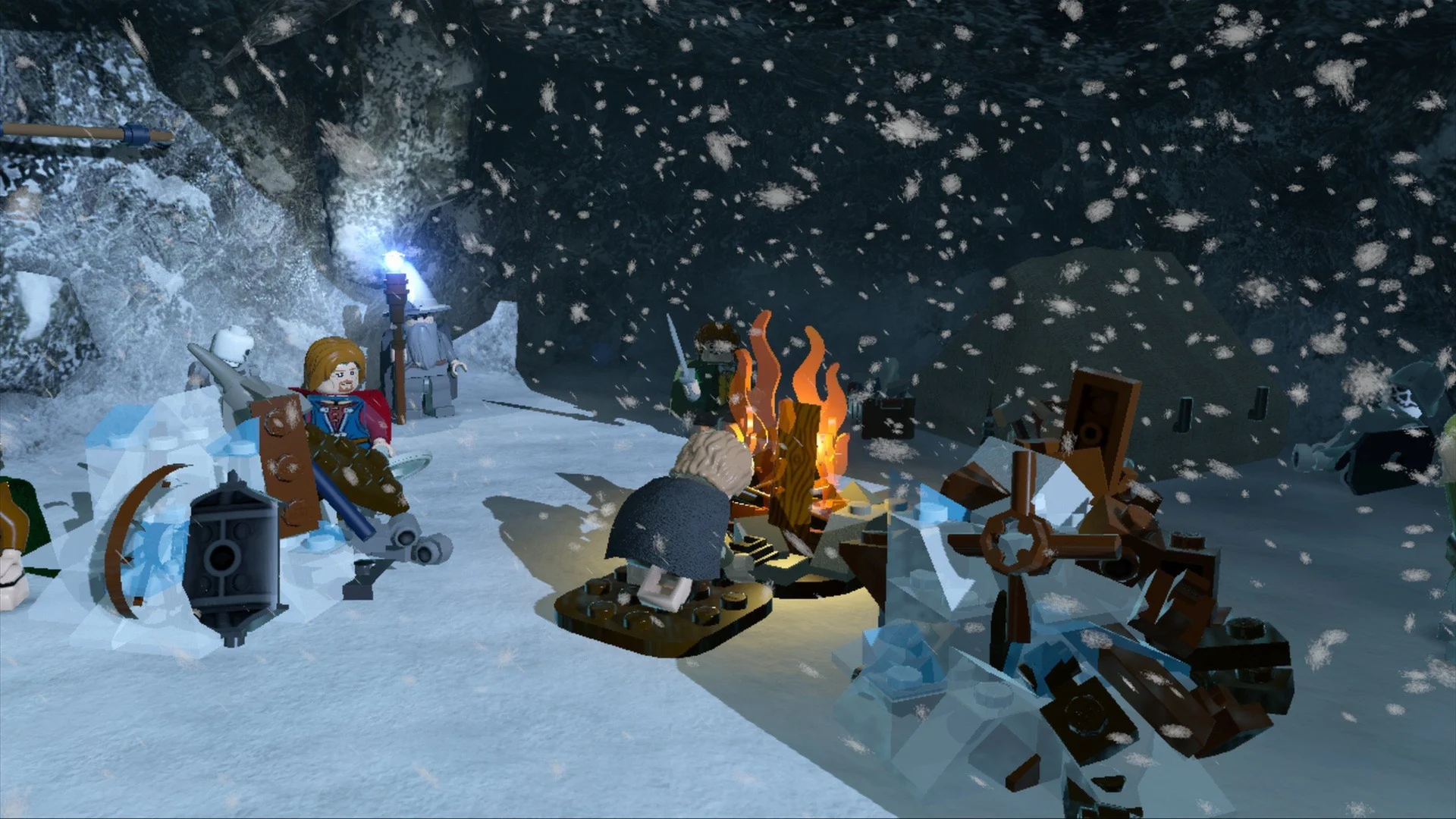 Lego Властелин Колец (без бокса) для Sony Ps-Vita Б/У - миниатюра 3