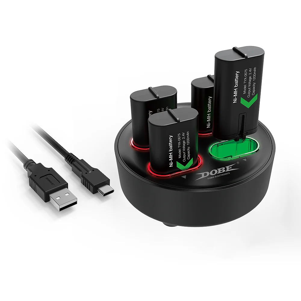 Док-станция Dobe 4акб 1200 XBox SeriesX/S TYX0645S - миниатюра 7