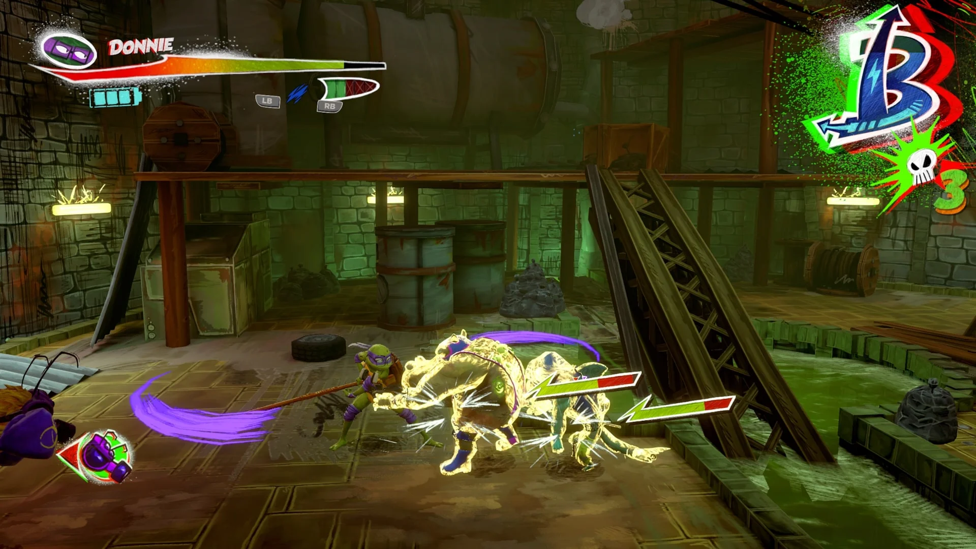 TMNT Mutants Unleashed для Sony Ps4 - миниатюра 2
