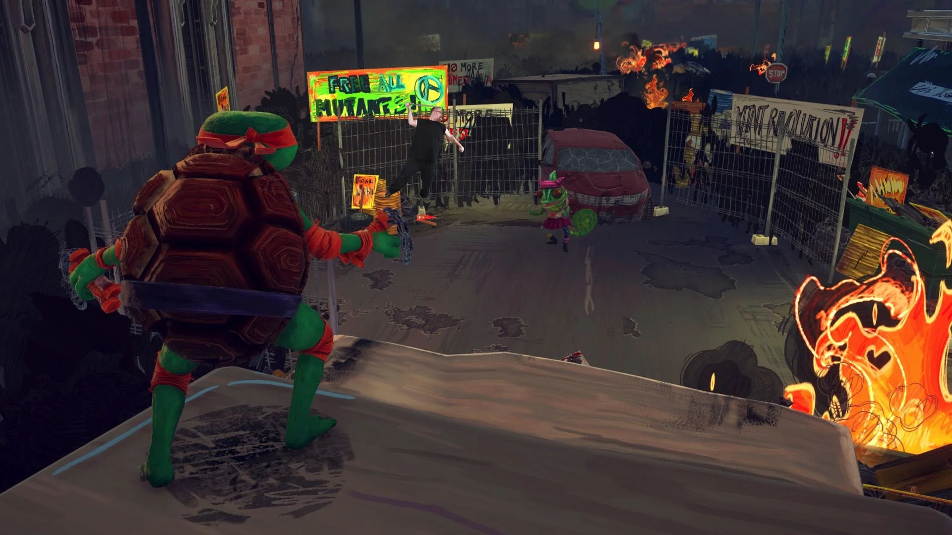 TMNT Mutants Unleashed для Sony Ps4 - миниатюра 4