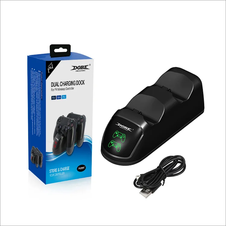 Зарядная станция Dobe для 2х Dualshock 4 TP4-889 - миниатюра 6