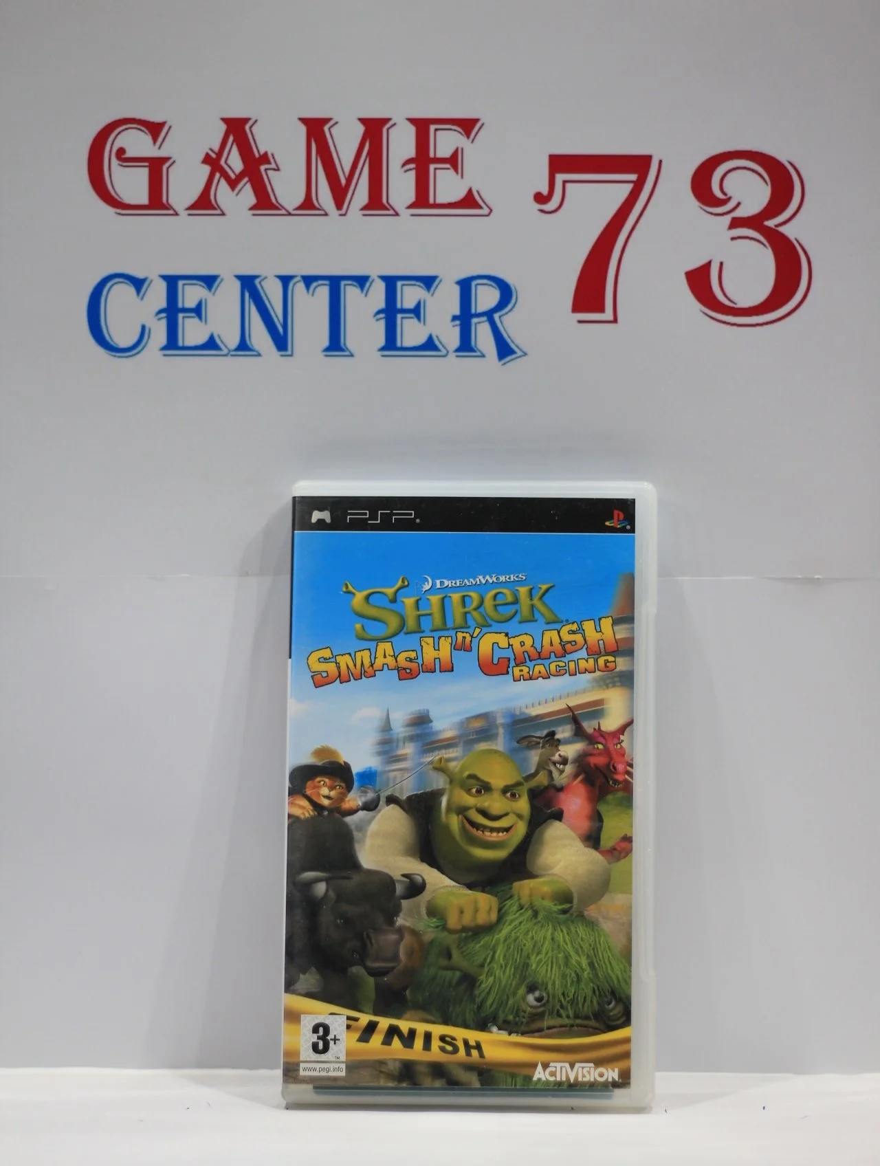 Shrek Smash n’ Crash Racing для Sony Psp Б/У - изображение 1