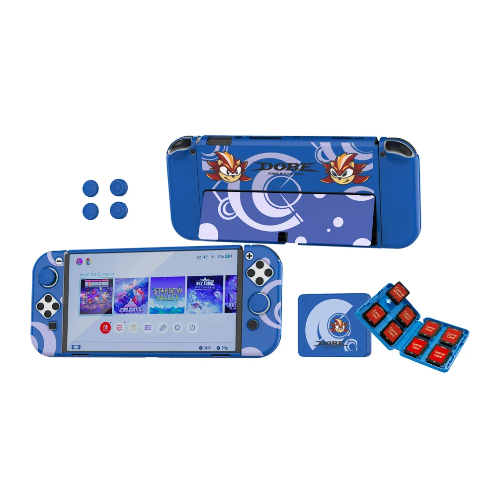 Набор Dobe для Nintendo Switch Oled Blue iTNS1192B - миниатюра 2