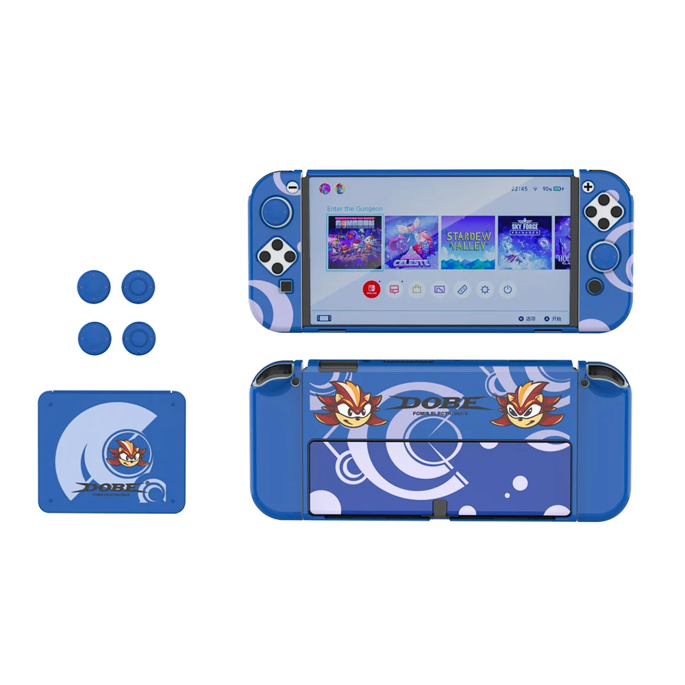 Набор Dobe для Nintendo Switch Oled Blue iTNS1192B - миниатюра 3