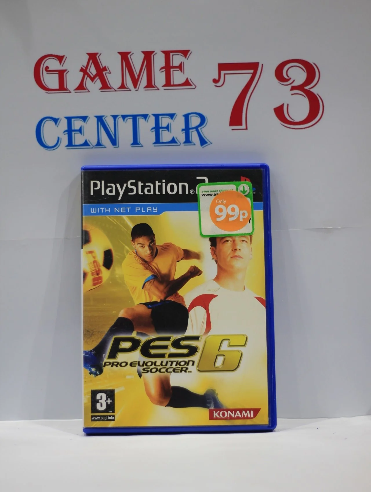 Pro Evolution Soccer 6 для Sony Ps2 Б/У - изображение 1