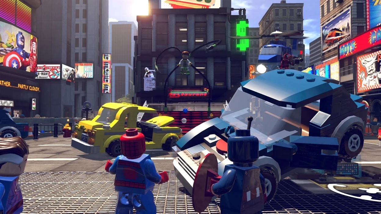 LEGO Marvel Super Heroes (Супергерои) для Sony Ps-Vita Б/У - миниатюра 3