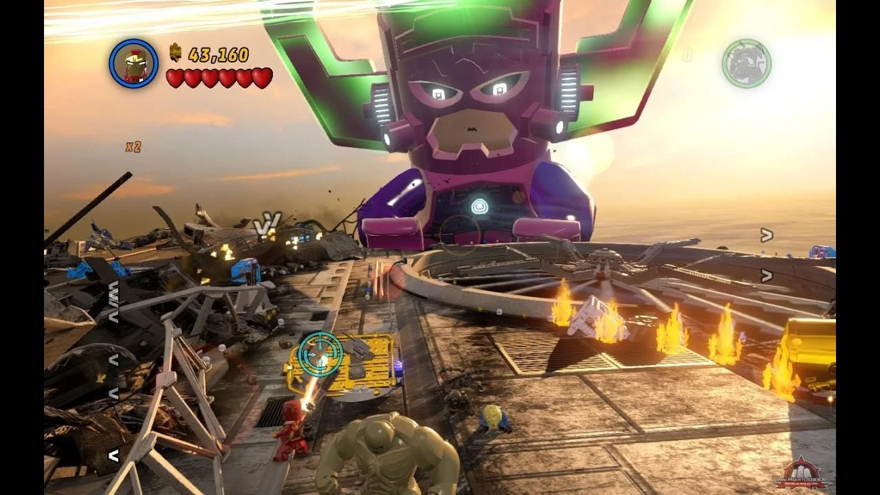 LEGO Marvel Super Heroes (Супергерои) для Sony Ps-Vita Б/У - миниатюра 5