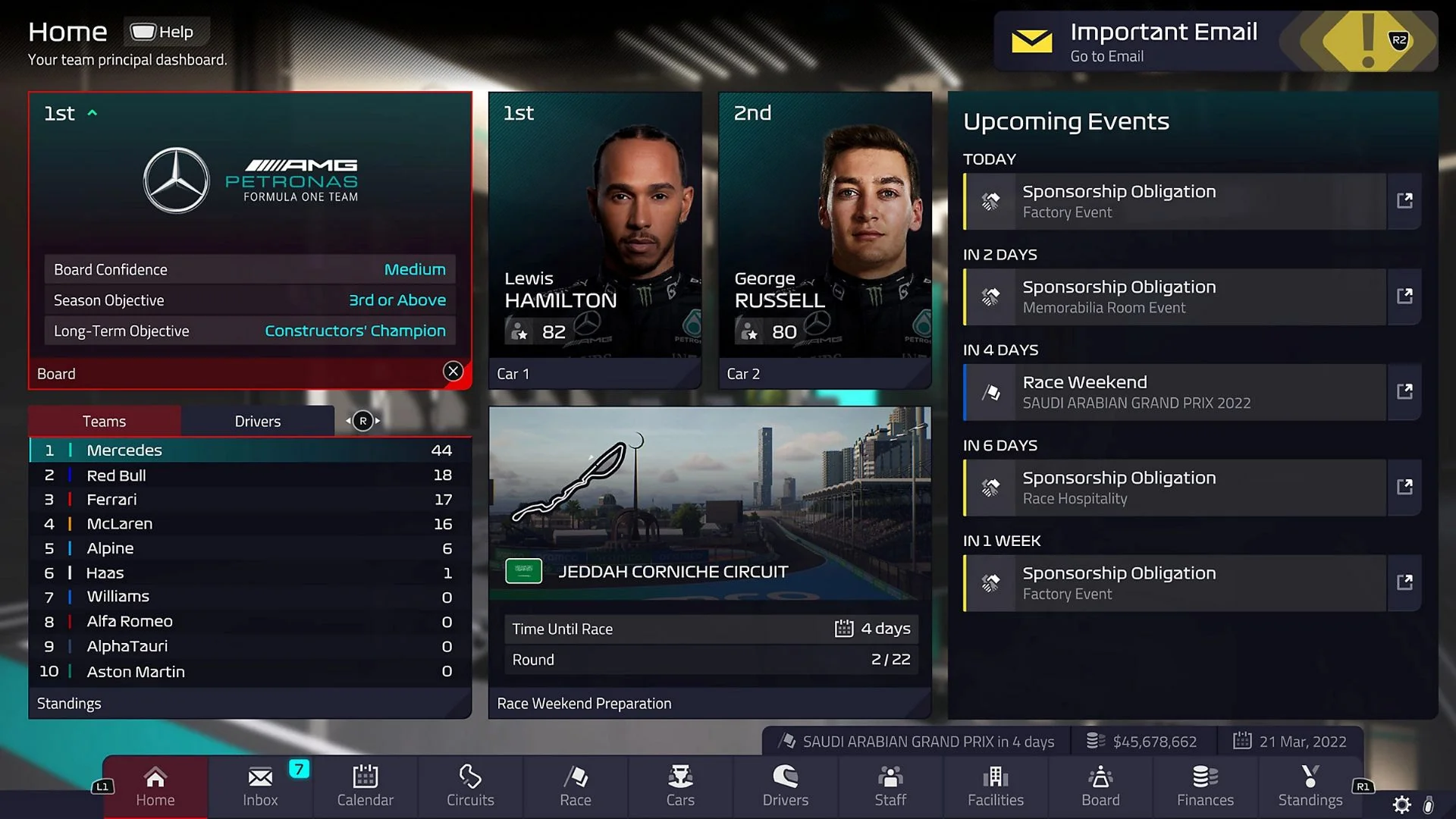 F1 Manager 2022 для Sony Ps5 - миниатюра 3