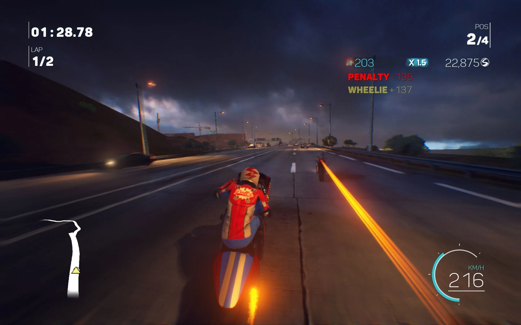 Moto Racer 4 для Sony Ps4 Б/У - миниатюра 4