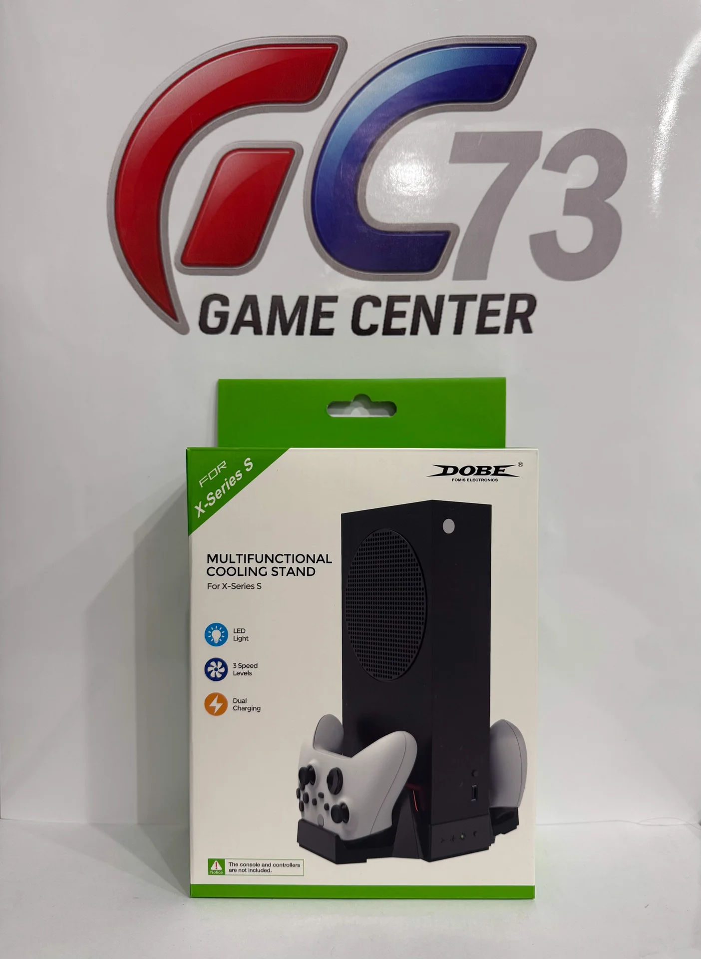 Многофункциональный стенд DOBE для XBOX series S с индикаторами и охлаждением, черная, TYX-0663X - изображение 1